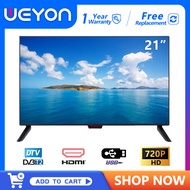 WEYON ทีวี 21 นิ้ว LED HD 720P TV ดิจิตอลทีวี/DVB-T2 /HDMI /USB ทีวีจอแบนราคาถูก