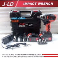 PEMBUKA BAUT Impact Wrench Bor Cordless type 48Vf BATERAI 2 dan 1