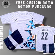 Pusat Irit BAJU BOLA JERSEY FUTSAL FREE CUSTOM NAMA NOMOR KAOS OLAHRAG