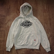 Hoodie Dickies Putih Velvet Tapal Kuda