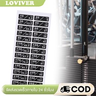 Weight Stack Labels Weight Number Stickers for Gym Resistance Trainers