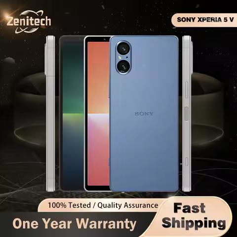 Sony Xperia 5 V 5G 5V XQ-DE54 XQ-DE72 8GB RAM 128/256GB ROM 6.1" OLED Snapdragon Octa Core NFC Origi