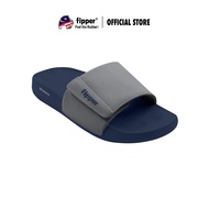 Fipper Slides Sandal for Unisex in Blue (Medival) / Grey (Light)