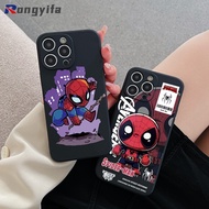 Cool Spider-Man Phone Case For OPPO Reno 10 Pro 8T 5G 8 5G 8Z 7Z  8 7 Lite 7 Pro 6 5G 5F 4F 5 4 Lite 5 3 Pro 5G 2F 2Z 2 Z Casing Cute Cartoon Boys Girls Soft Case Cases Back Covers