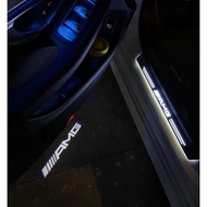 Applicable to Mercedes-Benz amg A45 A35 C43 C63 E53 GLC43GLE43Modified Car Door Ambient Welcome Ligh