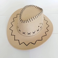 MAY STAR Topi koboy /Topi Cowboy Amerika laken anak T76