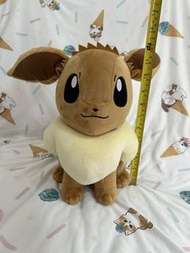 Pokemon  寶可夢 伊布絨毛公仔 Eevee （未剪牌）