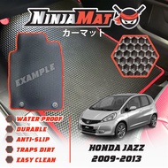 𝗡𝗶𝗻𝗷𝗮𝗠𝗮𝘁 Honda Jazz 2009-2013 Car Floor Mat and Carpet