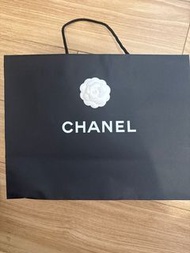Chanel 黑色購物袋