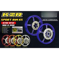 KOZI KZR RACING K5 SPORT RIM 160x250 VF3I SYM FORGED COLOUR