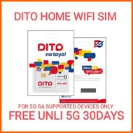 ❊ ┐ ⊙ DITO WIFI SIM 5G DITO WIFI 5G W/UNLI 5G 30DAYS UNLI DITO 1090 790
