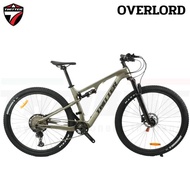 จักรยานเสือภูเขา Full Suspension รุ่น OVERLORD TWITER BIKE แดง 17