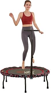 Foldable Trampoline for Home Workouts, 40 inches, HOTWAVE