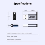 UGREEN USB 3.0-A TO USB-C M/F ADPATER