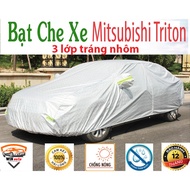 Mitsubishi Triton Premium Car Cover (Aluminum Coated 3-Layer Canvas, Scratch Resistant)-Size YXXL +