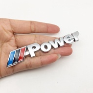 Ready stock 1pcs M Power Performance logo Sticker Decal Car Decal For BMW M 1 3 4 5 6 7E Z X M3 M5 M