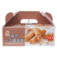 福源 - 福源花生醬蛋捲【保存期限：2025年12月21日】