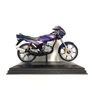 RXZ replika miniature model purple terung