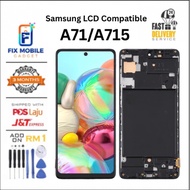 LCD Compatible for Samsung Galaxy A715 A71 4G TFT OLED LCD TOUCH SCREE with Frame [ Fix Mobile Gadge