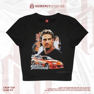 KATUN NORACY.STUDIOS - CROP TOP PAUL WALKER BRIAN O CONNOR FAST FURIOUS | ROCK MUSIC METAL BAND | GR