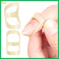Bla 5Pcs Oval Finger Splints Finger Straightener Plastic Triggers Finger Splints