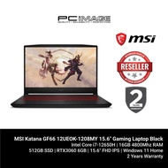 MSI Katana GF66 12UEOK-1208MY 15.6" Gaming Laptop (I7-12650H, 16GB, 512GB, RTX3060, 144hz, Win11h)