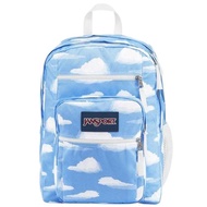 Tas ransel Jansport premium resleting full EMBOSS backpack pria wanita sekolah - motif awan