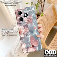 Softcase ITEL A90 Latest Case ITEL A90 Fashion Case BUTTERFLY Casing ITEL A90 Kesing ITEL A90 Silico