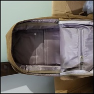 SAVING IMPORTED CANVAS MEN'S BACKPACK WITH USB PORT.-NOLAN BAG- - BLACK