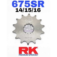 RK Original FRONT Sprocket CF MOTO 675NK 675SR 675 SR-R NK SRR 40T 14T 15T 16T SPARE PART MOTOR GEAR