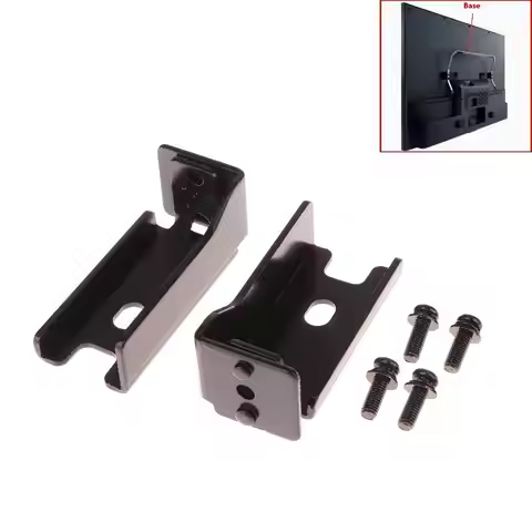 #1Pair TV Base Stand Bracket Fit For TV Dock Parts KDL-32 42 50 55W 650A 680A 700B 800B 600A