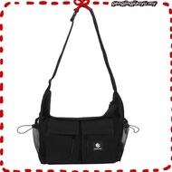 Fertig - Hilly Black Sling Bag - Men's Multi-Pocket Black Sling Bag, Holds a Lot