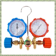 (K T) R134A Aircon Manifold Gauge Freon Pressure Gauge AC Manifold Gauge Set