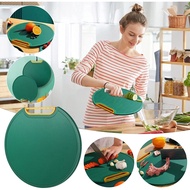 💝品香馆💝 Kitchen Foldable Cutting Board Travel & Outdoor Camping Picnic Plastic Dormitory Chopping Boar