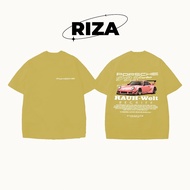 2025 new t shirtRWB PORSCHE 993 Turbo T-shirt Men's Tops Cotton Sports Car Print Short Sleeve Unisex