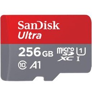 【公司貨】SANDISK ULTRA 256G MicroSD 256GB U1 A1 記憶卡