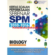 KERTAS SOALAN PEPERIKSAAN SEBENAR SPM 2010-2016 BIOLOGY