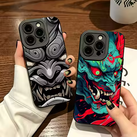 HOT Japan Ghost Face Samurai Phone Case For Xiaomi Redmi 15 A3 A2 A1 14C 13C 10C 9T Note 15 14 13 12