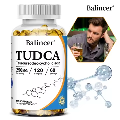 TUDCA Capsules 250mg - Liver Detox & Gallbladder Support, Intestinal Health, Digestive Health, Immun