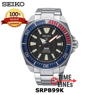 SEIKO Prospex SAMURAI ซามูไร รุ่น SRPB99K ประกันศูนย์ Seiko Thailand 1 ปี