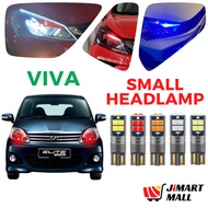 PERODUA VIVA SMALL HEADLAMP LED BULB RGB Remote Head Lamp Light Lampu Hujan Kecil Spotlight Mentol K