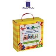 milumilu Scholastic Sight Word Readers Boxed Set Sight Words buku Learning English for Children