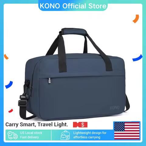 Kono Cabin Bag 40x20x25 for Ryanair Underseat Carry On Hand Luggage Bag Travel Duffel 20L