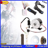 Thooth 9pcs/Set 250W 24V Bicycle Conversion Kit E-bike Brush Motor Set Controller Bike High Speed Ac