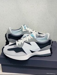 👟全新 New Balance 327系列 OD灰黑白 男女同款