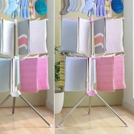 GANTUNGAN 3-Tier Baby Clothes Drying Rack 3-Tier Tower Drying Rack Folding Clothes Drying Rack/ Towe