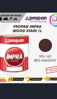 propan impra wood stain Red Mahoni 1L- impra red mahony cat kayu impra red mahoni 1kg