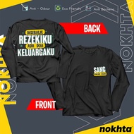 Baju DI SEBALIK KEJAYAANKU ADA DOA KELUARGAKU Cotton Long Sleeve XS - 5XL T-Shirt KLRG-LS-0001