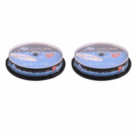 HP | 4X 4.7GB แผ่น DVD-RW ที่สามารถเขียนซ้ำได้ 10 แผ่น