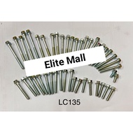 YAMAHA LC135 135LC ENGINE COVER COMPLETE BOLT SCREW SET